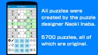 Sudoku - 5700 original puzzles Screen Shot 0