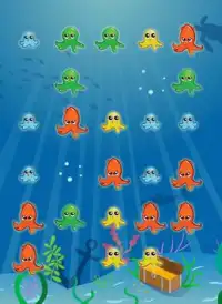 Octopus Blast: чернила пик Screen Shot 7