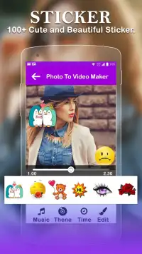 Photo Video Maker With Music-Movie Maker Screen Shot 4