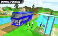 Mountain Bus 3D : Offroad Tourist Coach Simulator Screen Shot 0