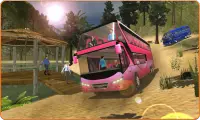 OffRoad Transit Bus Simulator - Hill Coach Driver Screen Shot 2