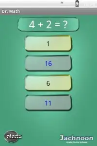 Dr. Math Screen Shot 1