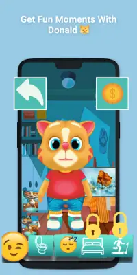 My Talking Donald - Virtual Pet With Friends Screen Shot 2