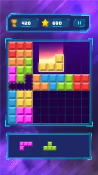 Block Puzzle 1010: Brick Game Screen Shot 2