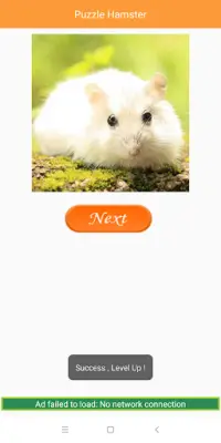 Puzzle Hamster - Cute Hamster Puzzle Screen Shot 3