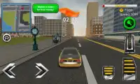 New York, chauffeur de taxi 3D Screen Shot 1