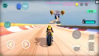 Bike Stunts Impossible 3D Motorcycle Race 2020 Screen Shot 6