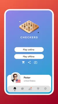 Checkers Online | Dama Online Screen Shot 7