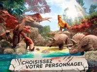 Dinosaure Jurassique - 3D Simulateur de Courses Screen Shot 8