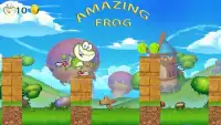 The Amazing Hero Frog Run Screen Shot 2