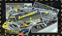 Supermarkt Taxi Driver 3D-Sim Screen Shot 12