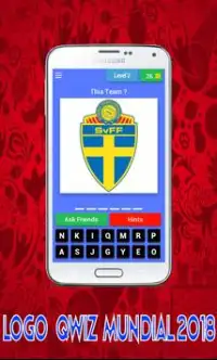 FIFA 18 World Cup Logo Quiz ~ Guess Mundial 2018 Screen Shot 1
