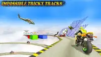 Racing Moto Bike Stunt : Impossible Track Screen Shot 0