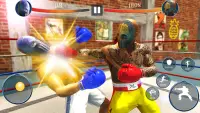 असली मुक्केबाजी खेल 2k20 : सड़क पर लड़ाई का खेल Screen Shot 2
