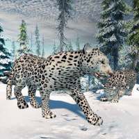 Juego de simulador de leopardo