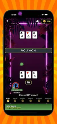 HOYLE: 5 card Poker Screen Shot 3