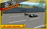 Racing Car in Traffic Screen Shot 1