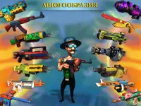 Мини-шутеры Мультиплеер стрельба игра Screen Shot 11