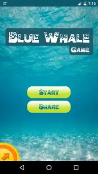 ¡Antistress - juego de la ballena azul! Screen Shot 0