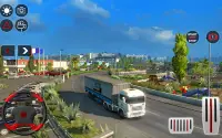 Euro Truck Simulator: Permainan Trak Baru Screen Shot 4