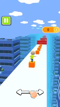 Cube Surfer Stacker 3D - Run Race Free 2020 Screen Shot 0