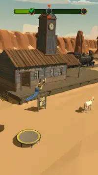 Cowboy Flip 3D Screen Shot 0