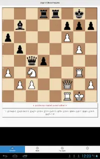 Jogo's Chess Puzzles Screen Shot 0