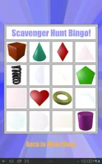 Scavenger Hunt Bingo! Screen Shot 11