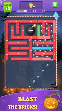 Brick Ball Blast: Ball Crusher Screen Shot 0