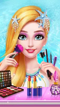 Makeup Mermaid Princess Beauty Screen Shot 1