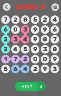 Number Search - Number 10 - Math game Screen Shot 2