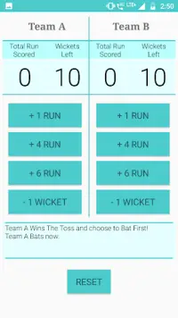 Cricket Scores Screen Shot 1