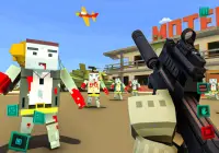 Zombie Pixel Warrior 3D- The Last Survivor Screen Shot 8