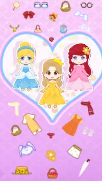 Cute Doll :Dress Up Game Screen Shot 2
