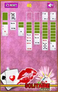 Solitaire Free Sexy Kiss Game Screen Shot 1