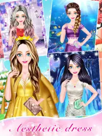 Makeover cute Princess - Dressup&Makeup Games Screen Shot 4