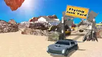 Flying Car Parking 3d games. Screen Shot 10