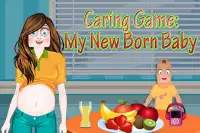 Caring Game : My New Born Baby Screen Shot 0