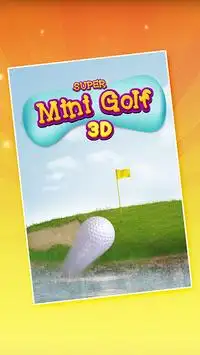 Mini Golf Flick 3D Screen Shot 0