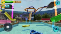 Water Slide Downhill Rush - Aquapark Game Screen Shot 0