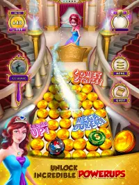 Princess Gold Coin Dozer Party Screen Shot 11