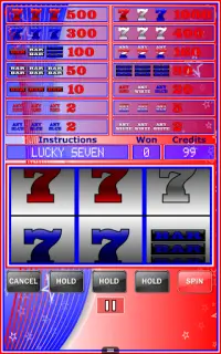 Siedem szczęście Slot Machine Screen Shot 4