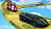 Shortcut Car Stunt: အမေရိကန်ကားမောင်းခြင်း Simulat Screen Shot 0