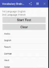 Vocabulary Brain Test Screen Shot 0