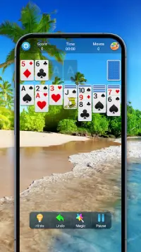 솔리테어 - 클래식 클론다이크 솔리테어 카드 게임 Screen Shot 3