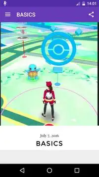 Guide Pokémon Go 2016 Screen Shot 0