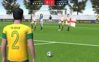 フットボールシューティングゲーム - フリーキック Screen Shot 17