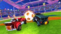 Rocket Cars Football League: Battle Royale Screen Shot 2