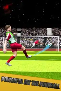 Soccer Penalty Kick: Football Shootout Challenge Screen Shot 1