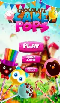 Шоколадный торт Pops Fun - Бесплатные игры для кул Screen Shot 5